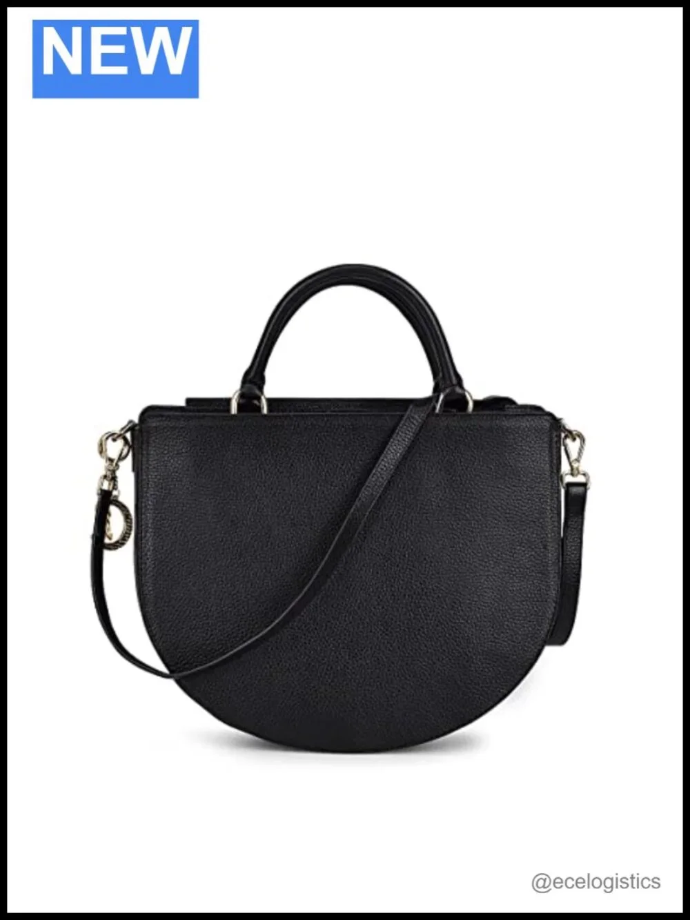 Genuine Stingray Leather Satchel Handbag with Braided Handle